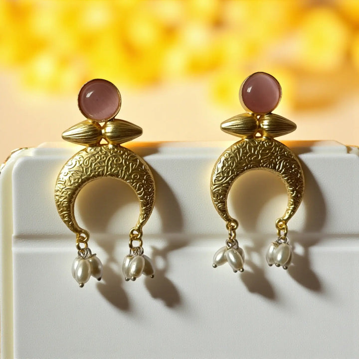 GOLD PLATED EARRINGS Dua