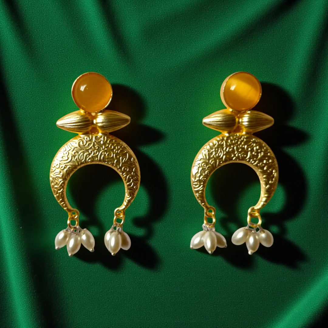 GOLD PLATED EARRINGS Dua