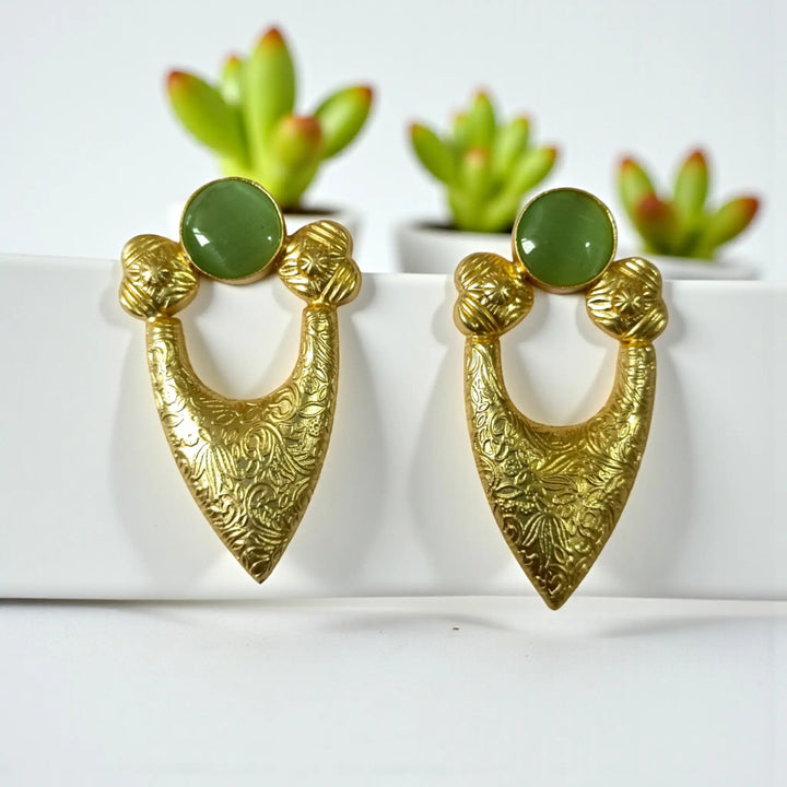 GOLD PLATED EARRINGS Jayanti