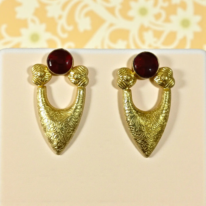 GOLD PLATED EARRINGS Jayanti