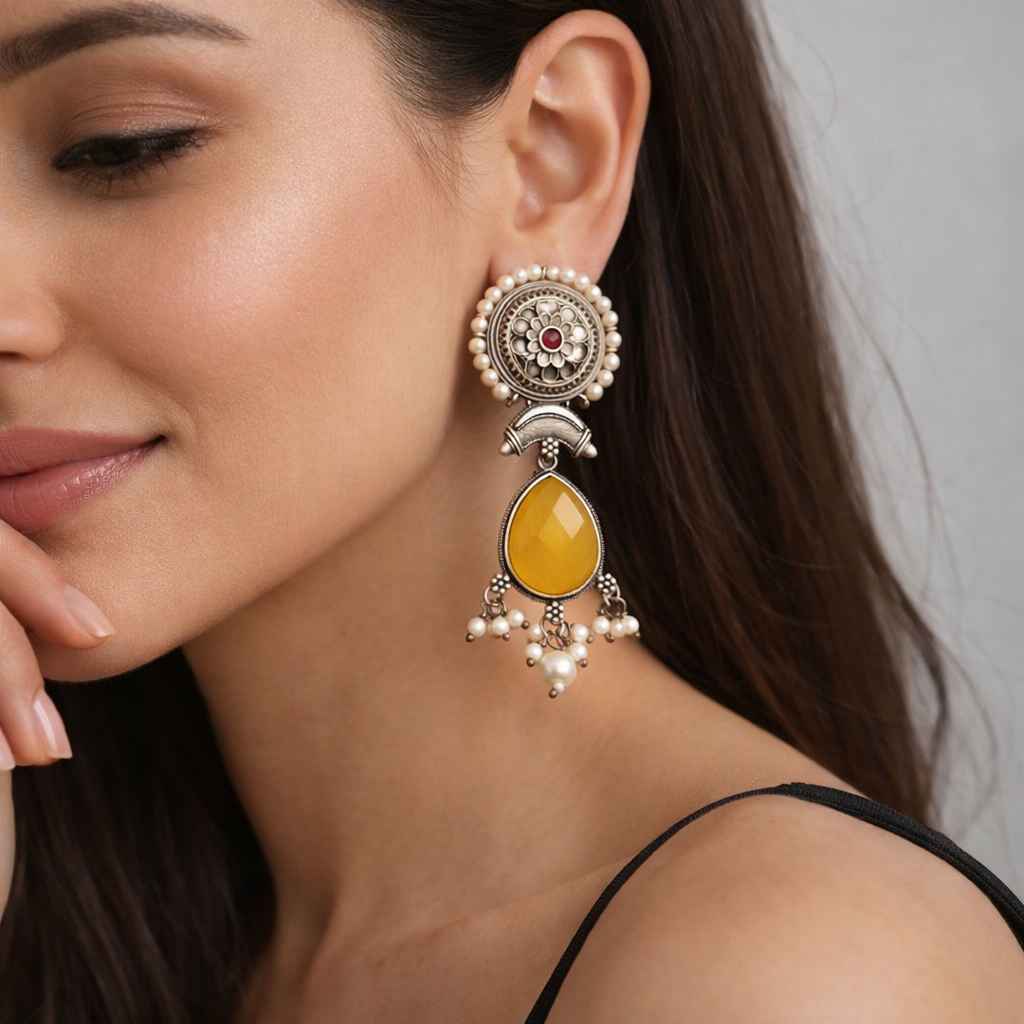Maitri Tear Drop Earrings