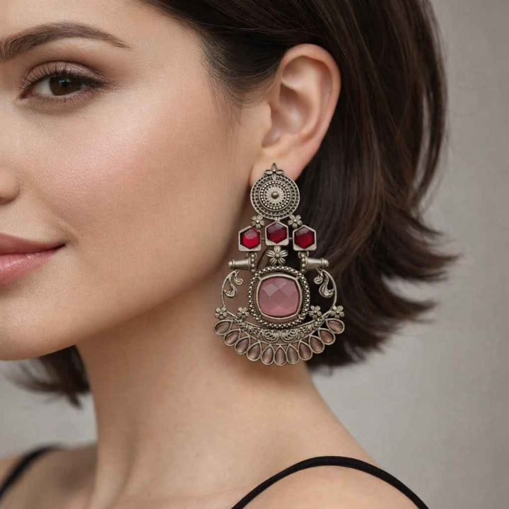 Carry Silver-Plated Earrings