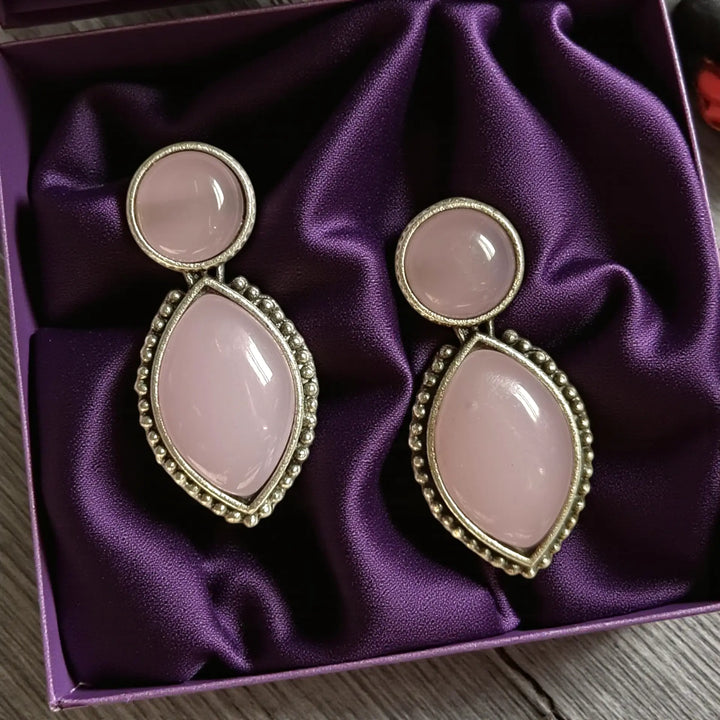 Classic Harshita Silver-Plated Earrings
