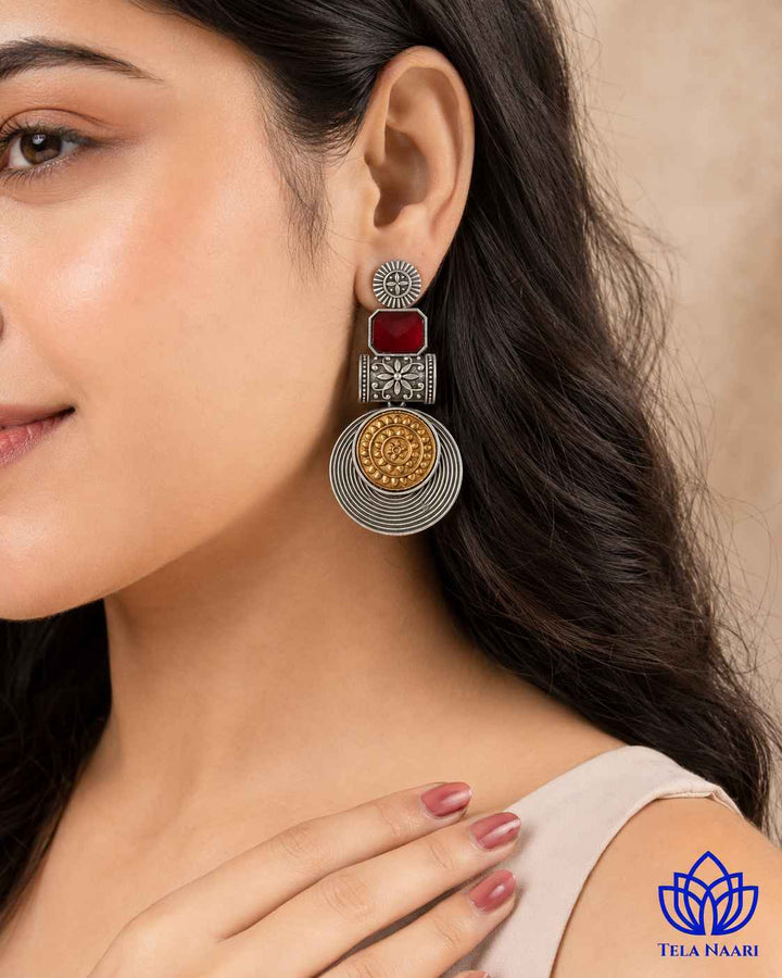 Second earring pair from the Diwali Bluma Hamper&