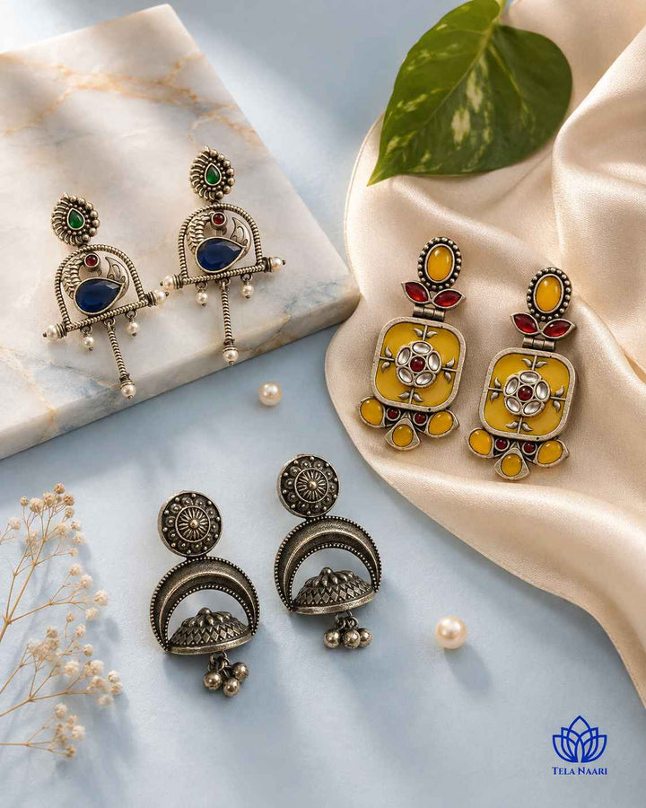 Sophia Festive Hamper – Premium Box With 3 Pairs Of Earrings