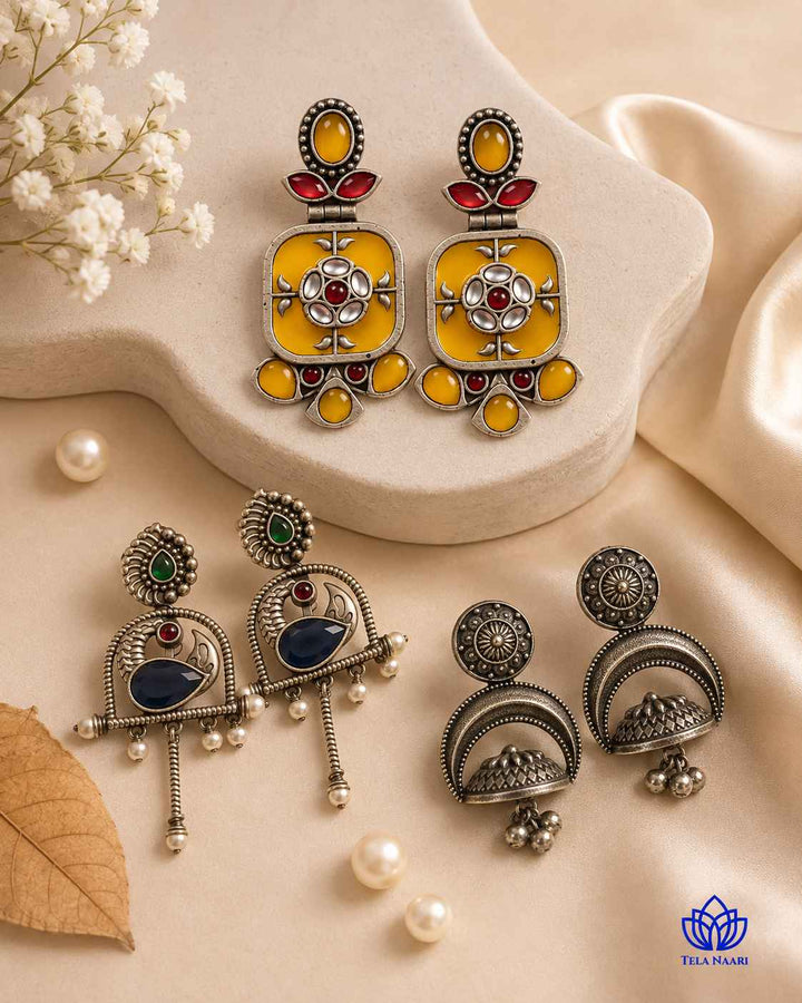 Sophia Festive Hamper – Premium Box With 3 Pairs Of Earrings