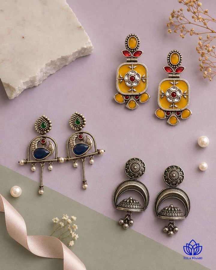 Sophia Festive Hamper – Premium Box With 3 Pairs Of Earrings