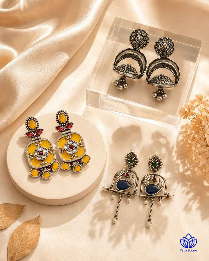Sophia Festive Hamper – Premium Box With 3 Pairs Of Earrings