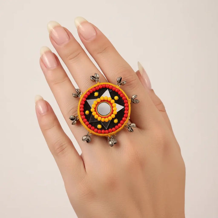 Eve Handmade Cowrie Ring