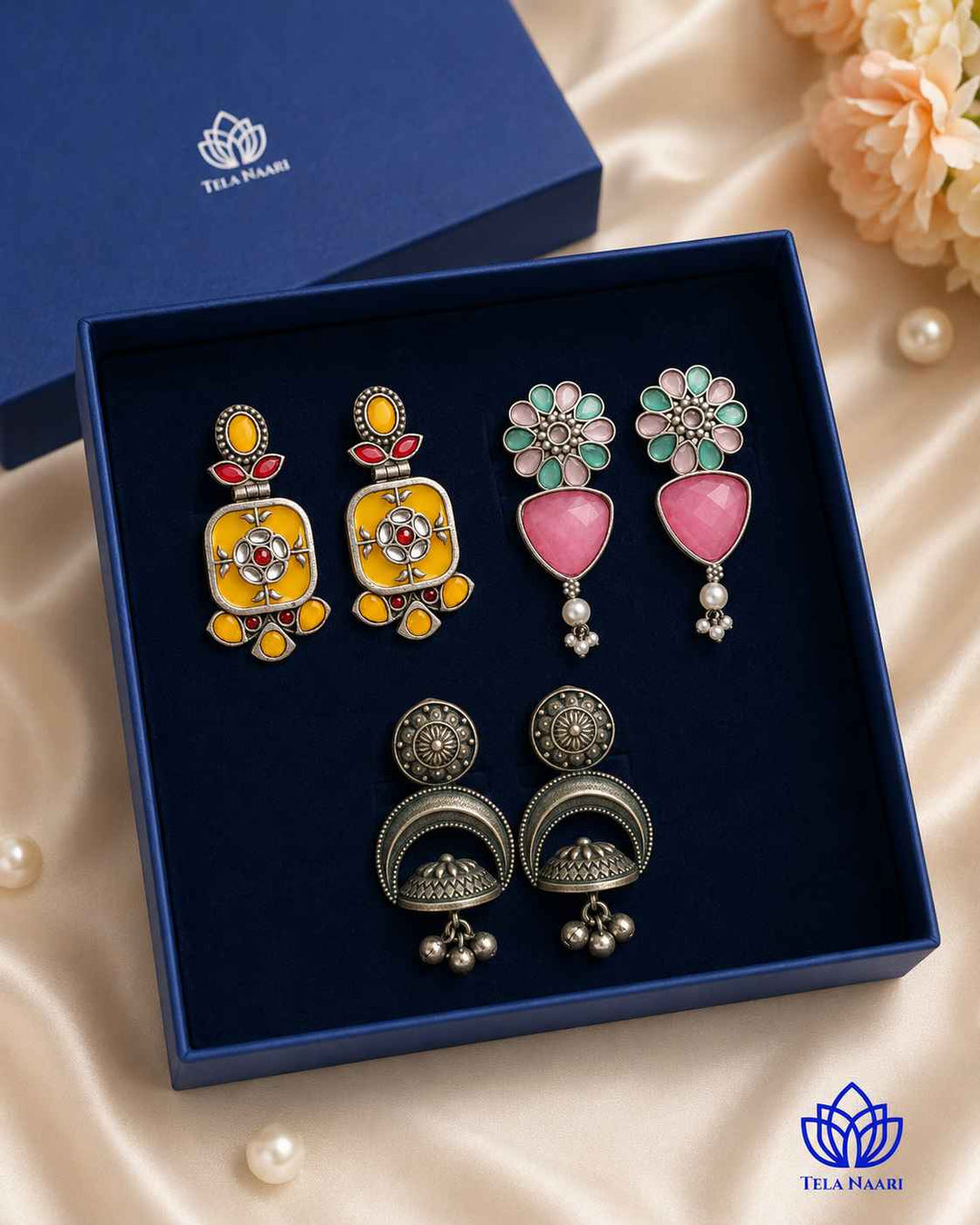Luxurious gift box of the Aria Hamper, a Janmashtami gift for sister