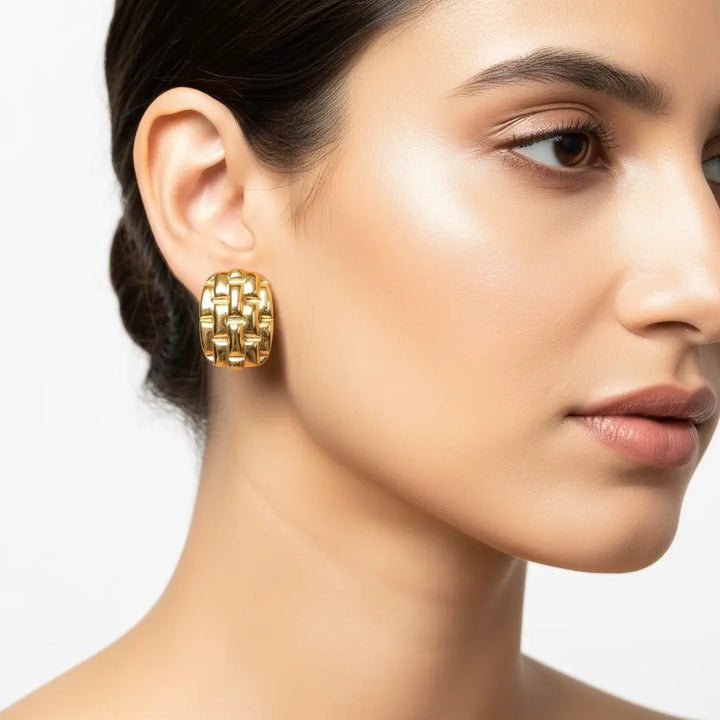 Anti-Tarnish Nina Stud Earrings