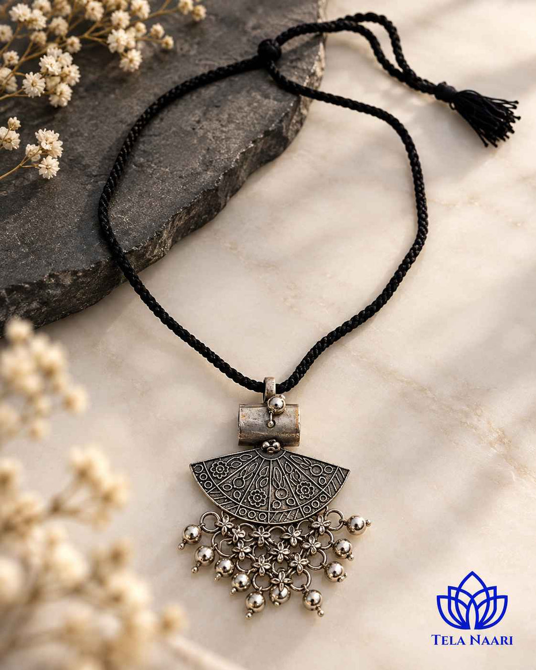 Shailza Silver Plated Necklace Set
