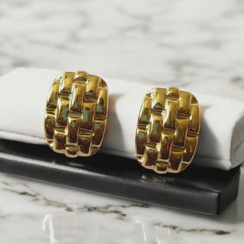 Anti-Tarnish Nina Stud Earrings