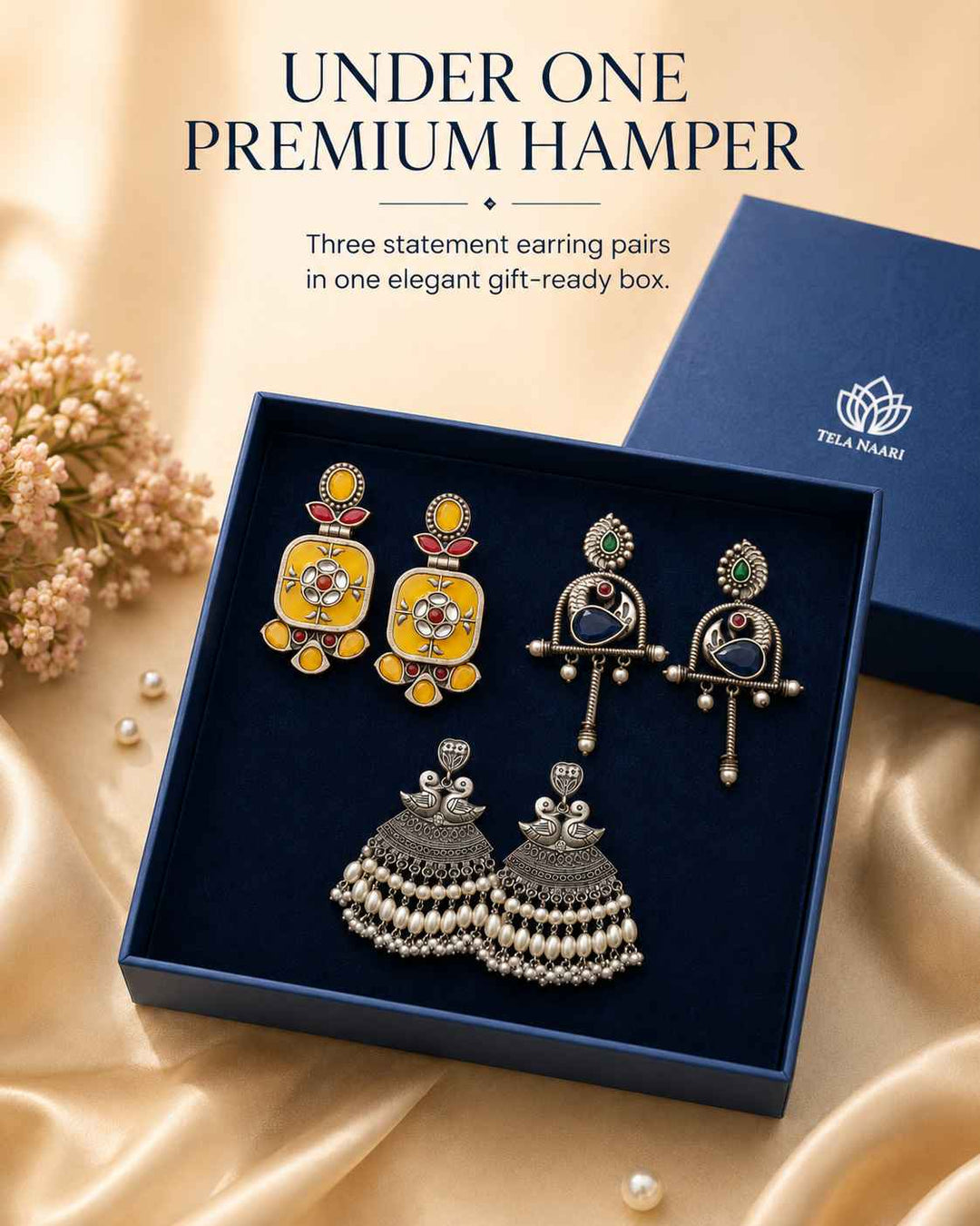 Traditional motifs on the Miapa Hamper&