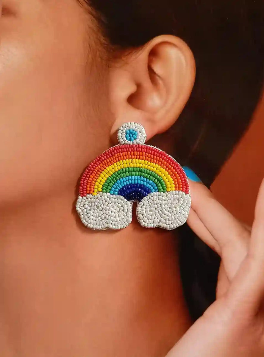 MoonliDesigns Tiny Stud Earrings Handmade Delicate Spiral Jewelry India |  Ubuy